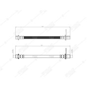 Resim SVAC 76-102 Fren Hortumu Arka Sağ Avensis 97-03 