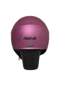 Resim Motosiklet Ve Bisiklet Yarım Camlı Çocuk Kaskı Ce Abs Material Motor Kaskı Fuchsia Pembe 