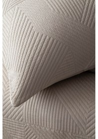 Resim Çift Kişilik Savoy Bej Yatak Örtüsü Seti Bej 