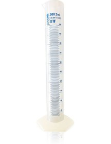 Resim Isolab 500Ml Plastik Mezür Mavi Skala N11.36892 