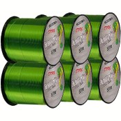 Resim 500m/547yds Yüksek Güçlü Monofilament Olta Dizisi - 1.29KG'dan 17.8KG'ye Yeşil, Tatlı ve Tuzlu Suyun Balıkçılığı İçin Dayanıklı ve Güvenli, Bass, Trout ve Mandarin Balığı Yakalamak İçin Mükemmel, Dayanıklı Diz|Güçlü Monofilament Diz|Nylon İnşaatı 