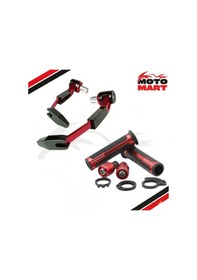 Resim Mondial Drift L 125 Elcik Ve Manet Koruma Set-kırmızı-ma16092 