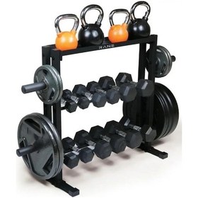 Resim Rane Dambıl Kettlebell Ağırlık Plakası Standı 