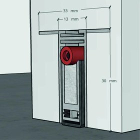 Resim Algatec Kapı Altı Giyotin TT651 Serisi 