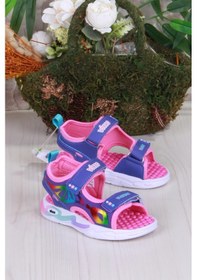 Resim Vicco 332.p25y.210 Mor But Anatomik Işıklı Kız Çocuk Sandalet Mor 