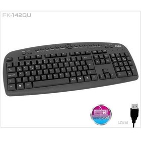 Resim Frısby Fk-142qu Usb Q Tr Mm Sıyah Kablolu Klavye 