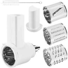 Resim Alchemy Craft Kitchenaid Stand Mikseri Için Peynir Dilimleyici Parçalayıcı Ataşmanı, 3 Bıçaklı Kitchenaid Parçalayıcı Aksesuarlarını Değiştirin (Yurt Dışından) 
