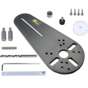 Resim Guangdong Spirit Makita Elektrikli El Giyotin Ahşap Yönlendirici Freze Daire Kesme Makinesi Aksesuarları Için Yeni Daire Kesme Jig 