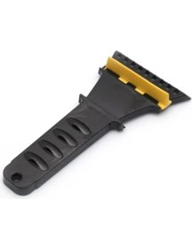 Resim Urve Plastik Araç Buz Kazıyıcı Oto Araba Ön Camı Pencere Kar Temizleyici Kazıma Kış Buz Kırıcı Silikonlu Silici 