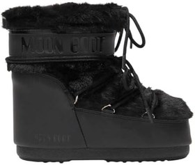 Resim Kadın Bot 80D1409390-N001 Moon Boot Icon Low Faux Fur Black (36-41) 