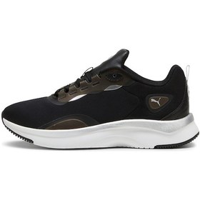 Resim Puma Puma SOFTRIDE Orla Metallic Dream Kadın Siyah Sneaker 