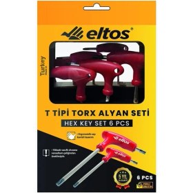 Resim Eltos T Alyan Seti Torx 6 Prç. TTAS006 