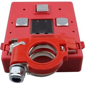 Resim Cp-4194 Araba 32v 400a Pozitif Terminal Hızlı Bırakma Kapaklı Sigortalı Dağıtım Kırmızı 