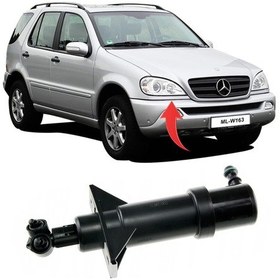 Resim Mercedes Ml W163 Far Yikama Robotu Sag/Sol 1998-2005 1638600047 550398618 