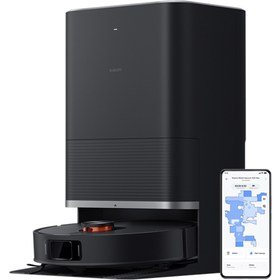 Resim Xiaomi Robot Vacuum X20 Max Akıllı Robot Süpürge ve Mop - 8000Pa Siyah(Xiaomi Türkiye Garantili) 