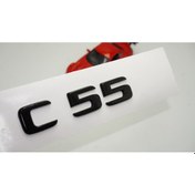 Resim C 55 Bagaj Parlak Siyah ABS 3M 3D Yazı Logo 
