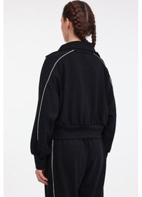 Resim Lumberjack Wl Andra 18ms426 5fx 101940861 Kadın Eşofman Üstü Siyah Xs-xl Siyah 