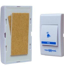 Resim Technomax TM-1001 Kablosuz Kapı Zili-Pille Çalışır 