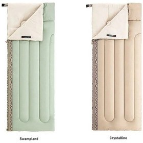 Resim Naturehike Zarf Tarzı Pamuklu Uyku Tulumu -4 C Crystalline Left Açık Kahverengi 