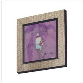 Resim Fransa Görseli Baskılı Mdf Magnet 7x7 107 