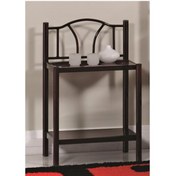 Resim Argimo Bella Retro Ferforje Tarz Metal Komodin Bordo 