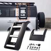 Resim Land Rover Defender 2020+ İçin Yan Merdiven (90'lık ve 110'luk modelle uyumlu) 