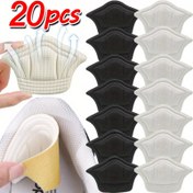 Resim 4-20 adet Ayarlanabilir Topuk Tabanlıkları Ayakkabılar için, Spor Ayakkabı Topuk Pedleri, Ayak Pedleri İç Tabanlık, Ayakkabı Topuğu Koruyucu Arka Etiket, Rahat ve Dayanıklı Ayak Desteği 