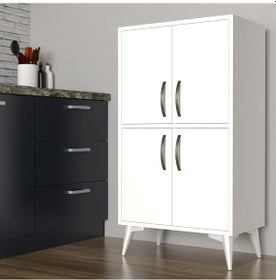 Resim Küçük Boy Çok Amaçlı Dolap Beyaz - Mdl0201 