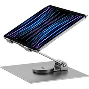 Resim Fogy Ipad Pro 12.9 Inç 5. Ve 6. Nesil Tablet Standı Ayarlanabilir 360 Dönebilen Stand 