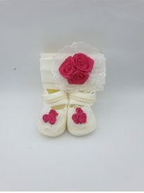 Resim ÖZKARDEŞLER BABY Bebek Bandana Patik Aksesuarlı 