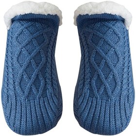 Resim Maiyame Kalın Tabanlı Kaydırmaz Ev Terliği - Erkek Ve Kadın İçin Sıcak Tutan Çorap 43-45 