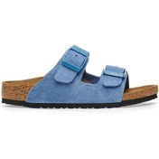 Resim Birkenstock Arizona Kids Suede Leather Çocuk Terlik Bst1026915f0040 Mavi 