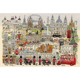 Resim 1000 Parça Londra Eski Köy Yapboz - İkonik Yer İşaretleri, Kırmızı Otobüsler ve Çift Katlı Tur ile Sanatsal 5D Kendin Yap Yapboz, Doğum Günleri, Bayramlar ve Özel Günler için Mükemmel Hediye, Gelişmiş Beceri Seviyesi, Karışık Renkler, Çerçevelenebilir Duvar Dekoru, Özel Gün Hediyesi | Tarihi Sanat Eseri | Kağıt Levha Yapboz 