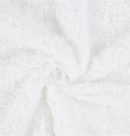 Resim BEYLERBEYİ Makyaj masası pufu, beyaz peluş kumaş,dekoratif puf , sırtlı puf, mini koltuk, berjer 