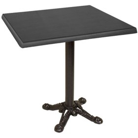 Resim Dockers Çipa Werzalit Kare Masa Esb 60x60 - Siyah 