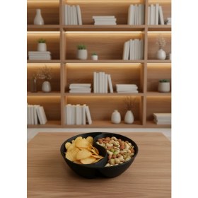 Resim Dinç Store 44 Siyah Çerezlik Kase Seti 4 Adet 3X12 cm Dinç Store 