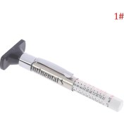 Resim Xiyu Shop Bir Stil 25MM Araba Lastiği Ölçme Kalemi Evrensel Lastik Sırtı Desen Derinlik Ölçme Aracı Silindirik Otomotiv Kalınlık Algılama Ölçer (Yurt Dışından) 
