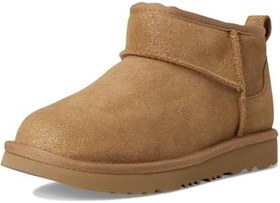 Resim Kadın Classic Ultra Mini DAZZLE Bot 1171291K UGG Kids CLASSIC ULTRA MINI DAZZLE CHESTNUT (TABA) (31-35) 