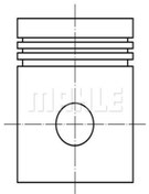 Resim Mahle 0122100 Piston Segman Std 79.00mm ( Opel : Merıva - Z 1.6 Xep ) (WF847733) 