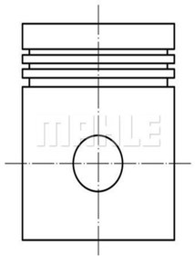 Resim Mahle 0122100 Piston Segman Std 79.00mm ( Opel : Merıva - Z 1.6 Xep ) (WF847733) 