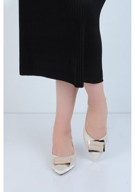 Resim Moda Ayakkabı 01131 Shoes Bayan Babet Ayakkabı 001 