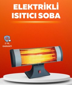Resim Lisinya BFS Sessiz Çalışan Quartz Tüp Infrared Isıtıcı 1800W 