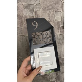 Resim Yönline Parlak Daire Kapı Numarası Zil Priz Çerçevesi 