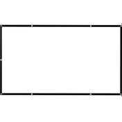 Resim F Fityle Katlanabilir Film Projeksiyon Ekranı Ev Sineması Için 100 (220X124 Cm) 16: 9 (Yurt Dışından) 