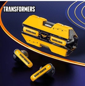 Resim Sarı Seçim Transformers Tf-t01 Kablosuz Bluetooth Kulaklık Kulaklıklar Dokunmatik Kontrol Muisc Kulakiçi İle Açık Hava Sporları Kulaklık 5.3 