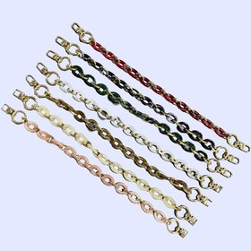 Resim Kadın Çanta Metal Omuz Askısı Çanta Çanta Yapımı Temel Aksesuarlar Moda Çok Yönlü Akrilik El Yapımı DIY Zincir 