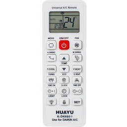 Resim Huayu Kk K-DK680+ Daıkın Universal Akıllı Klima Kumanda Ambalajlı 