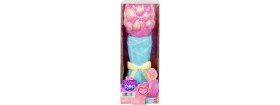 Resim Barbie Petal Pop Lale Elbiseli Bebek JMF57 