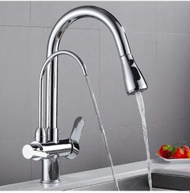 Resim Newarc Spiralli Arıtma Su Girişli Eviye Bataryası 