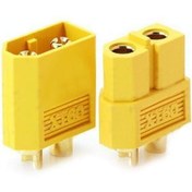 Resim Xt-60 Batarya Konnektör Dişi-Erkek Çift Plug 60A Li-Po Pil Uyumlu N11.4193 